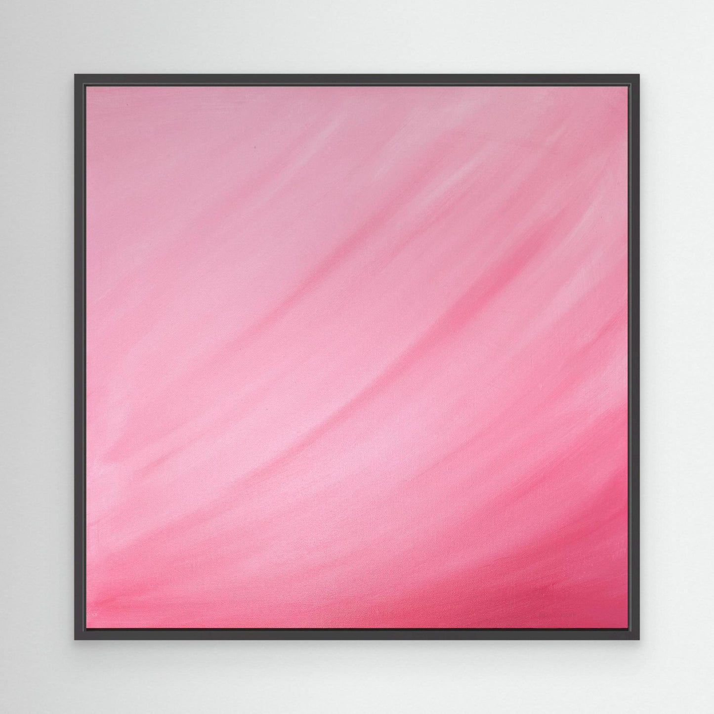 Pink #1 - Abstract Canvas Print