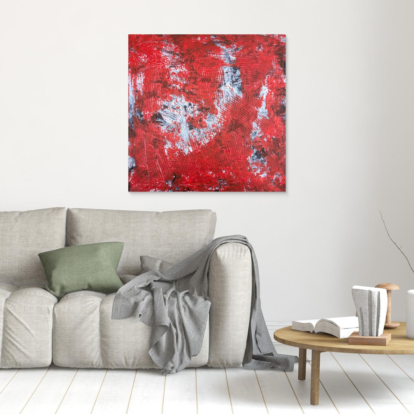 Red Shift - Canvas Print
