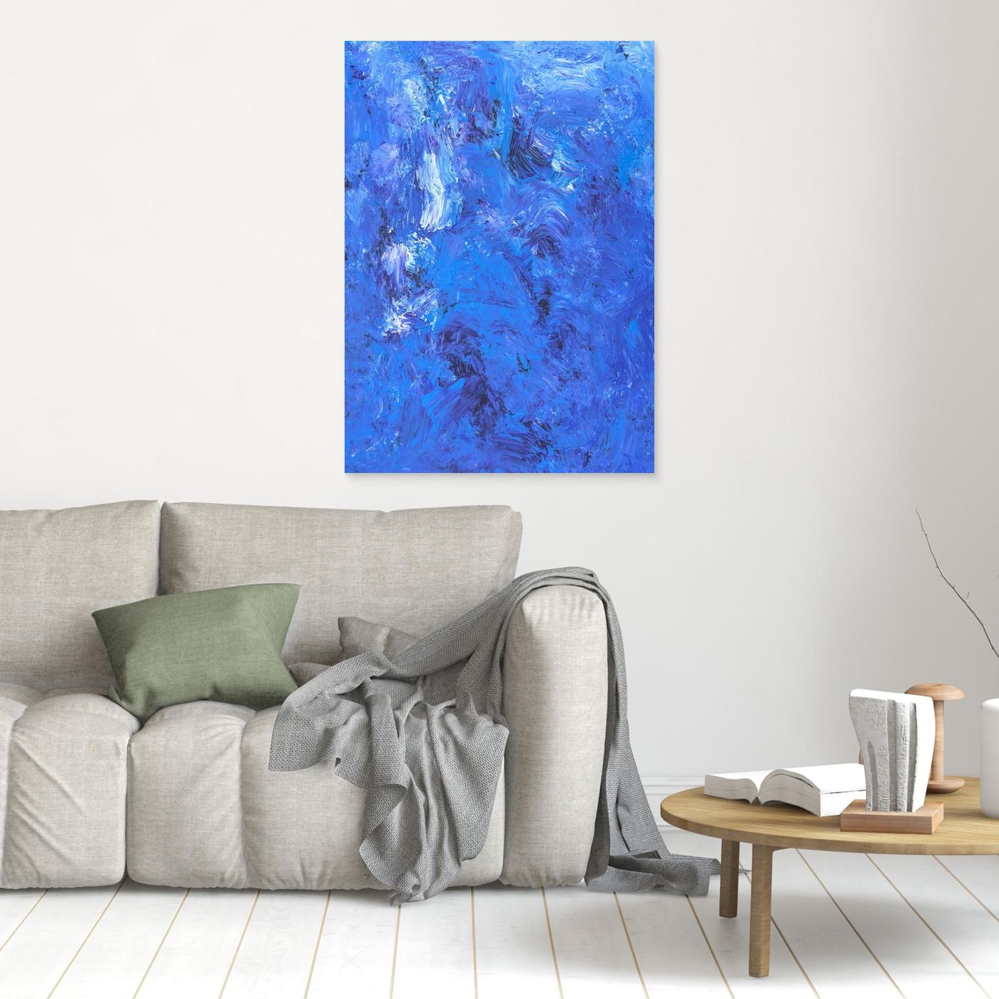 Blue Reverie - Canvas Print