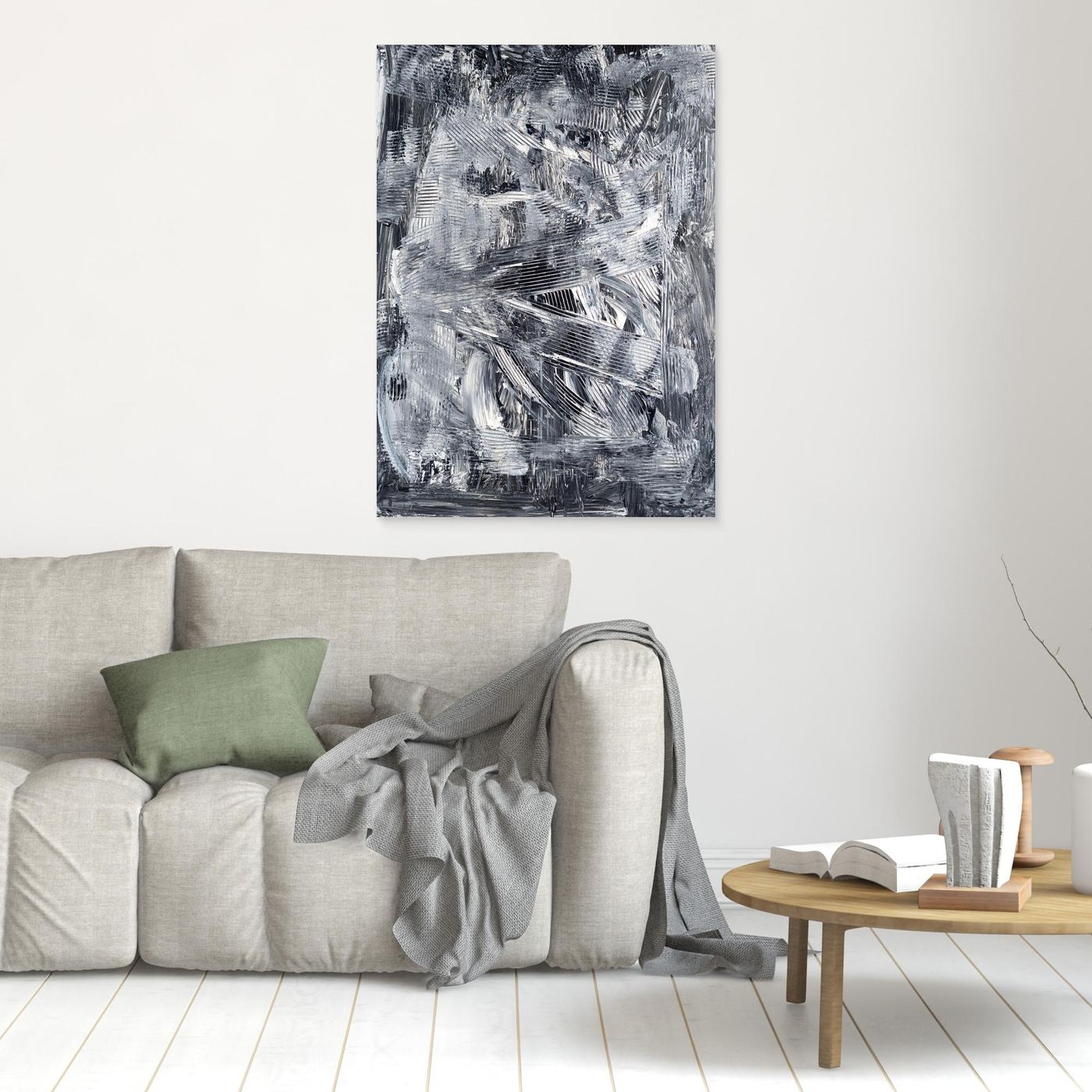 Silver Drfit - Canvas Print
