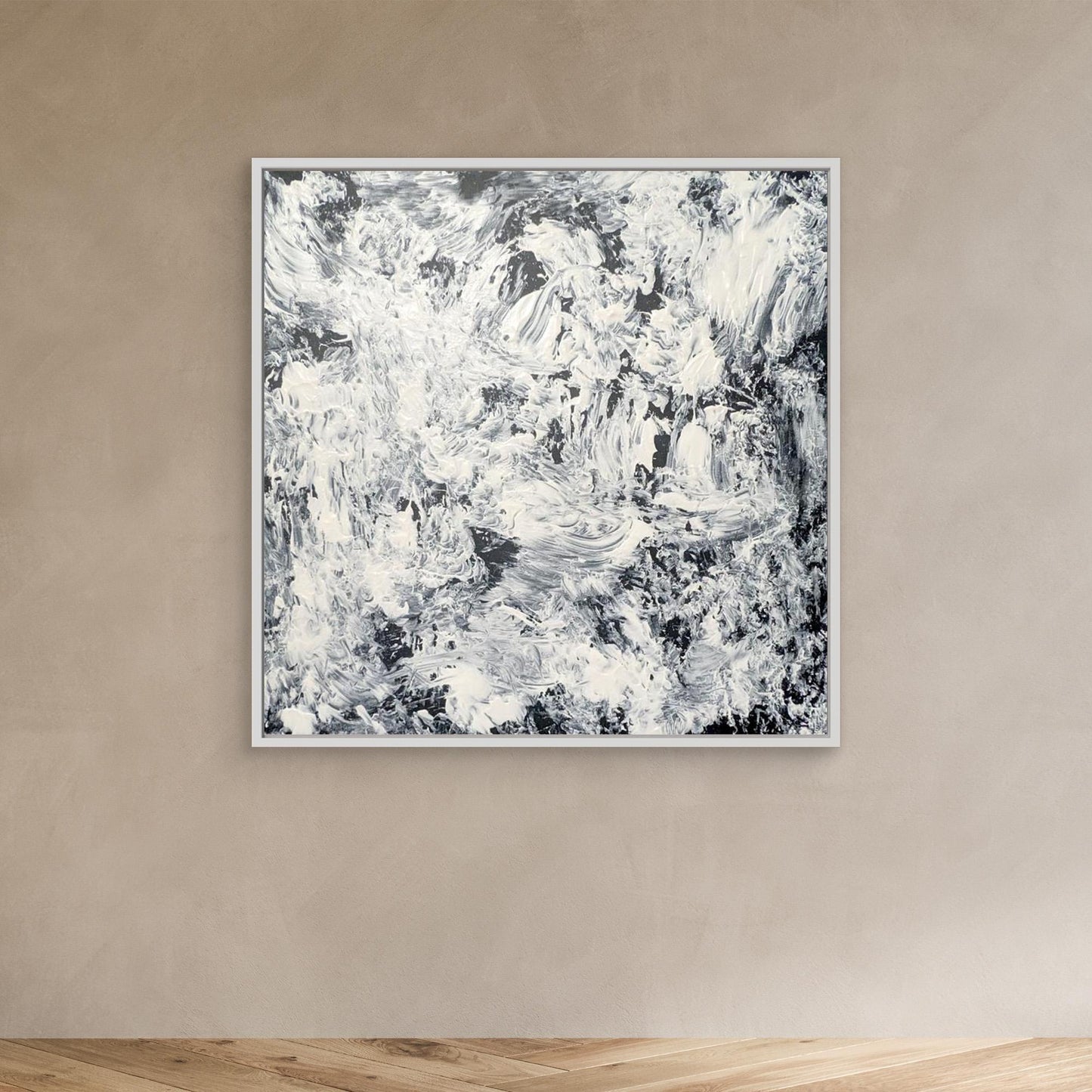 White Noise 3 | Abstract Canvas Print