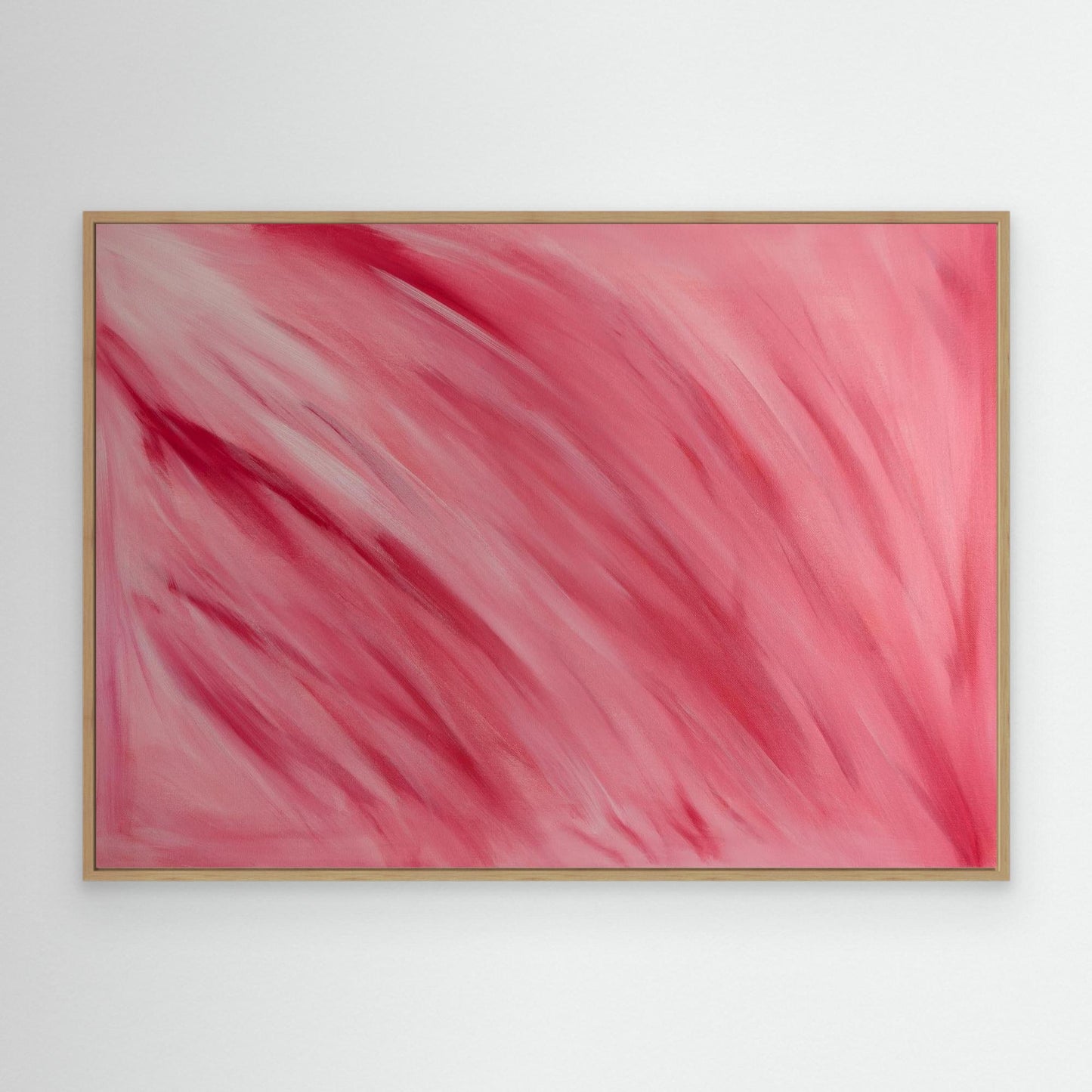 Pink #9 | Abstract Canvas Print
