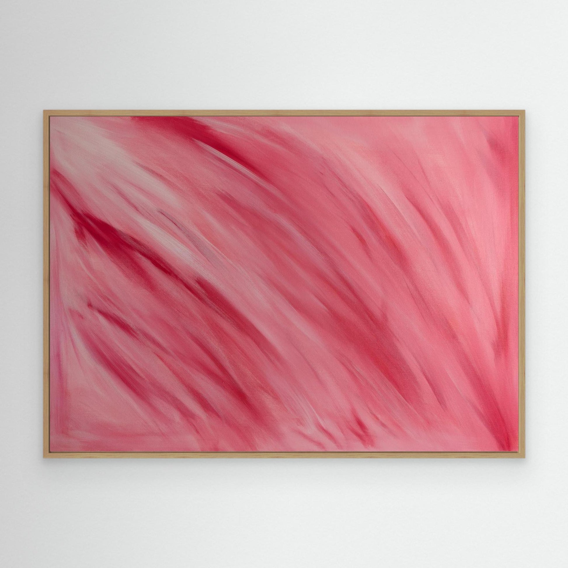 Pink #9 | Abstract Canvas Print