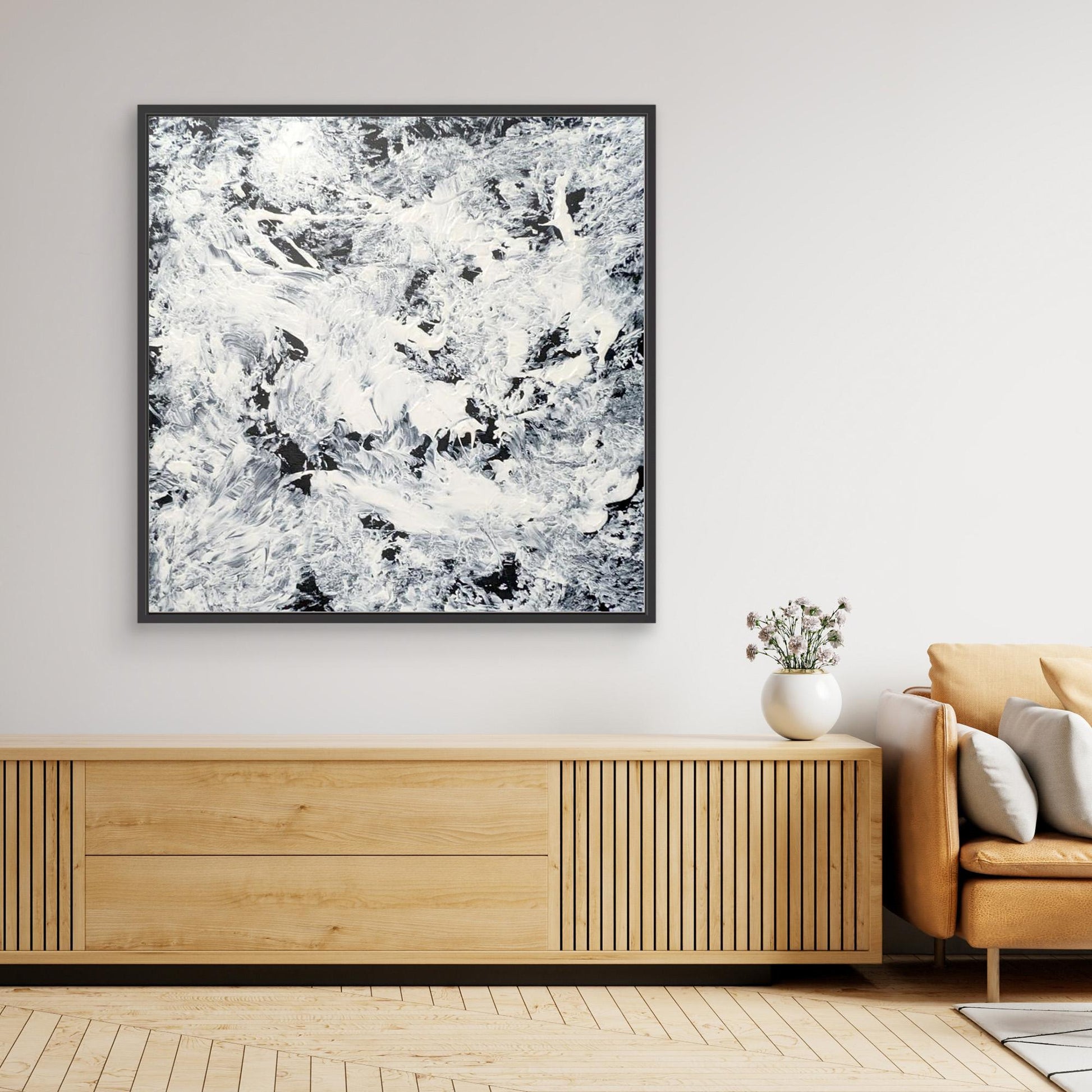 White Noise 1 | Abstract Canvas Print
