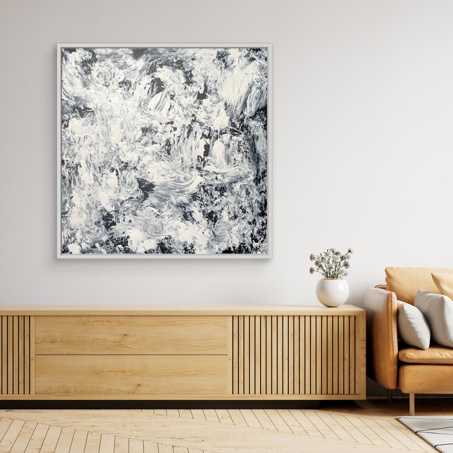 White Noise 3 | Abstract Canvas Print
