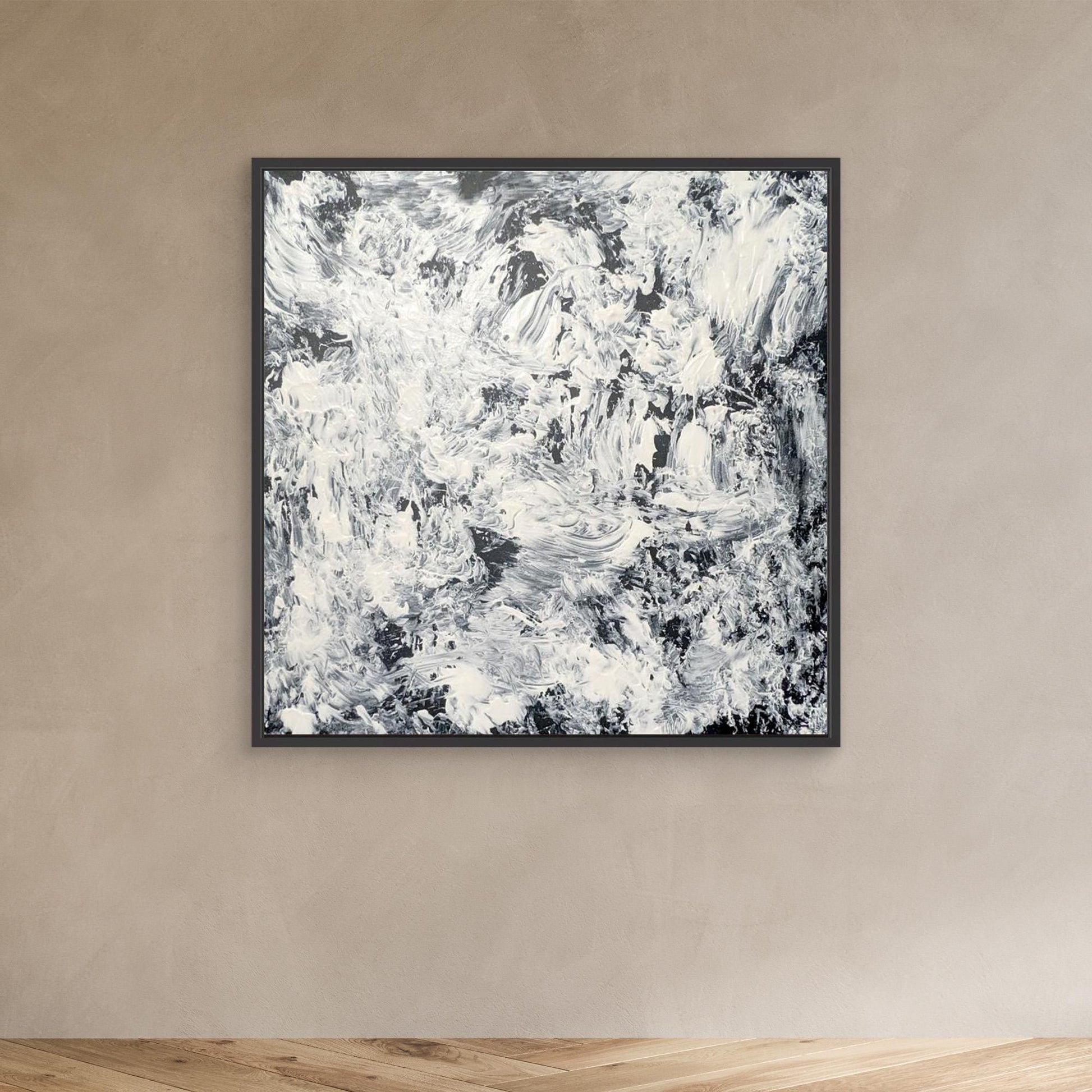 White Noise 3 | Abstract Canvas Print