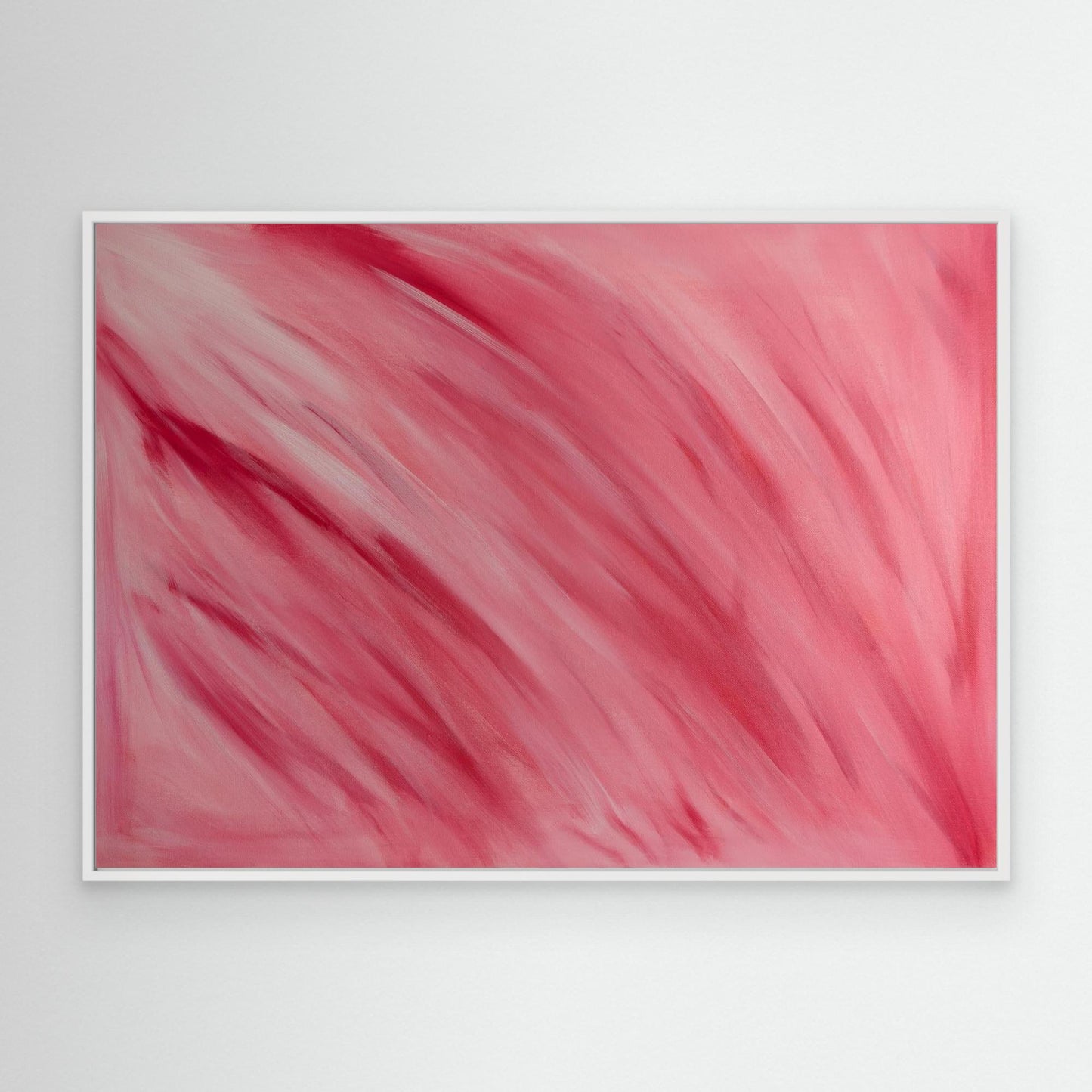 Pink #9 | Abstract Canvas Print