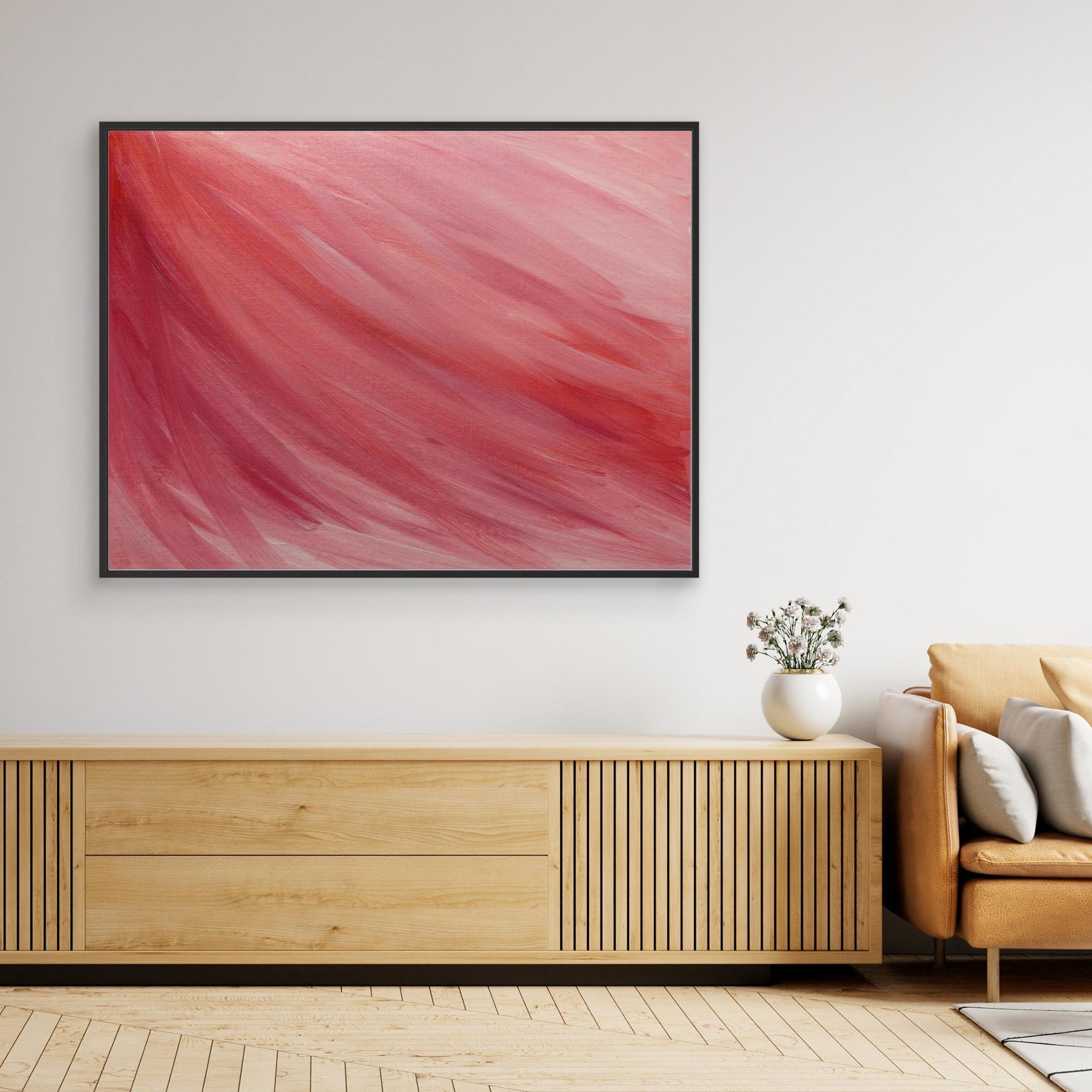 Pink #2 | Abstract Canvas Print