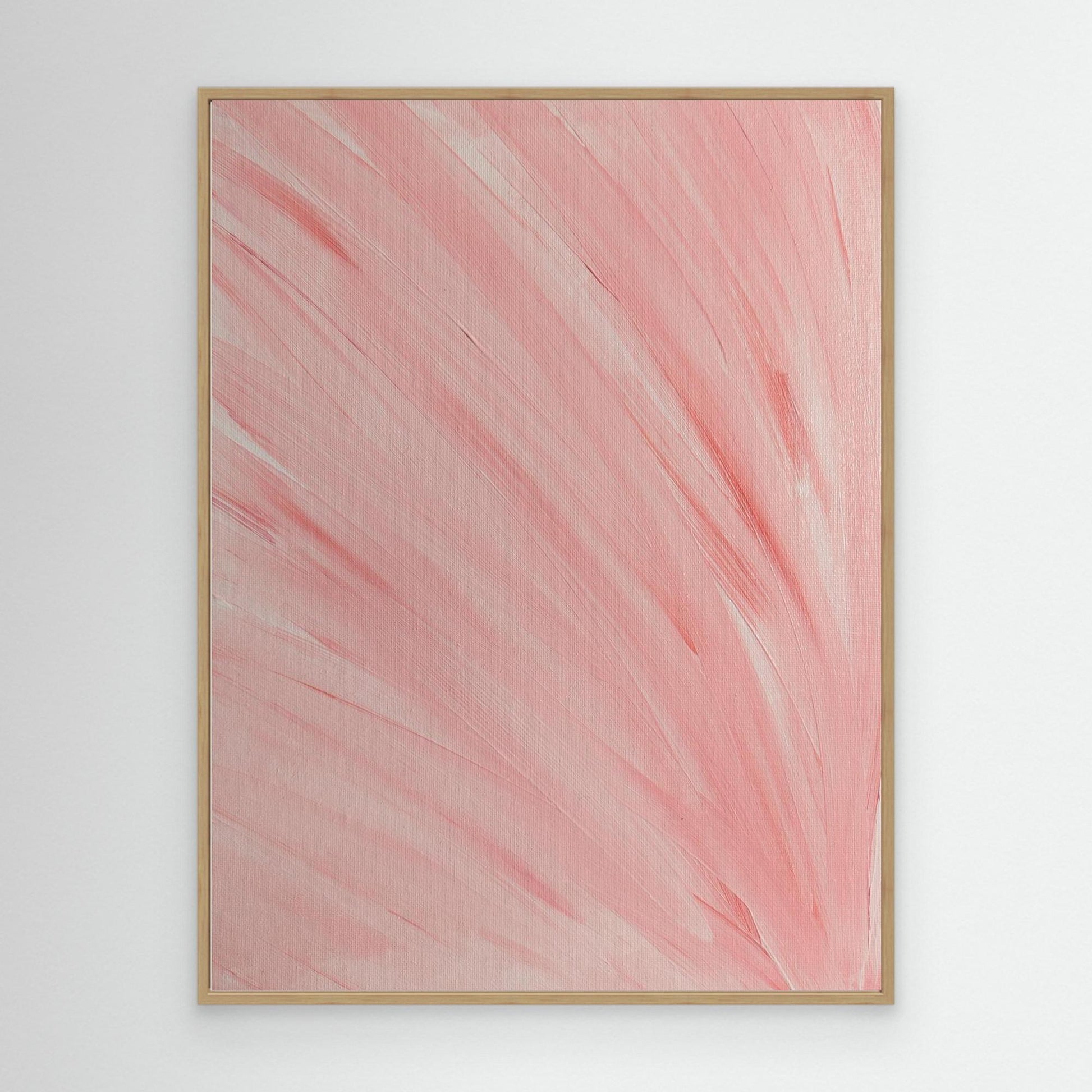 Pink #7 | Abstract Canvas Print