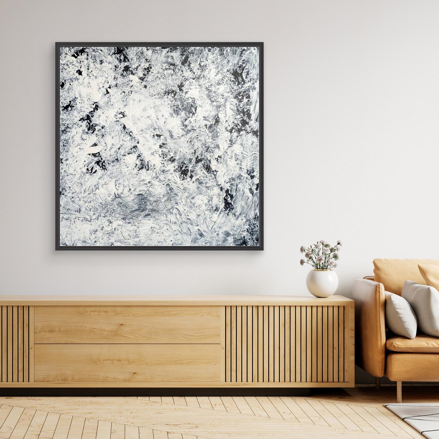 White Noise 2 | Abstract Canvas Print