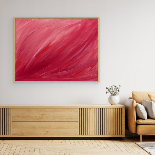Pink #4 | Abstract Canvas Print
