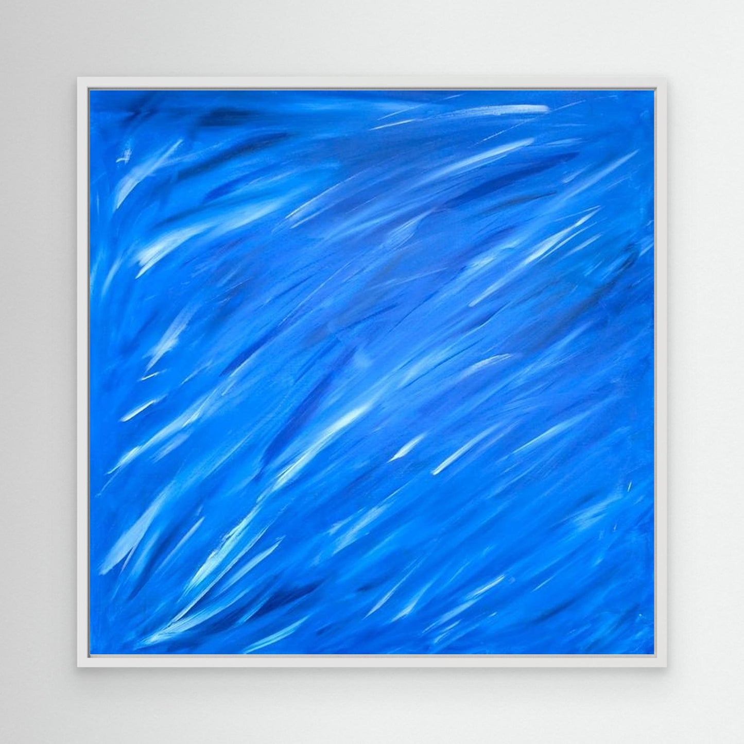 Out Of The Blue 1 | Abstract Canvas Print