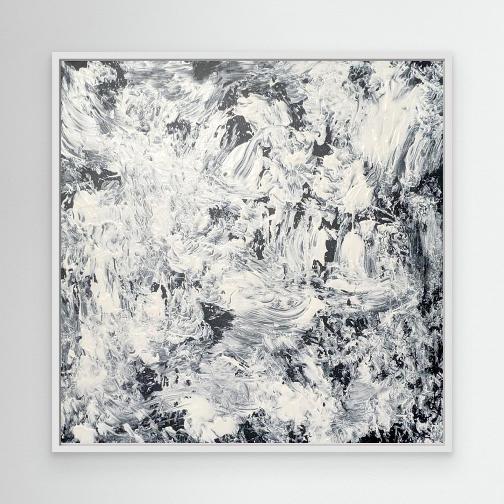 White Noise 3 | Abstract Canvas Print