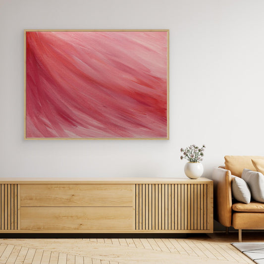 Pink #2 | Abstract Canvas Print