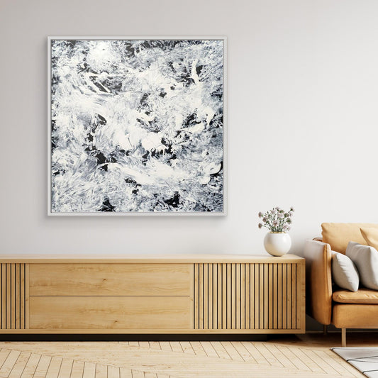 White Noise 1 | Abstract Canvas Print