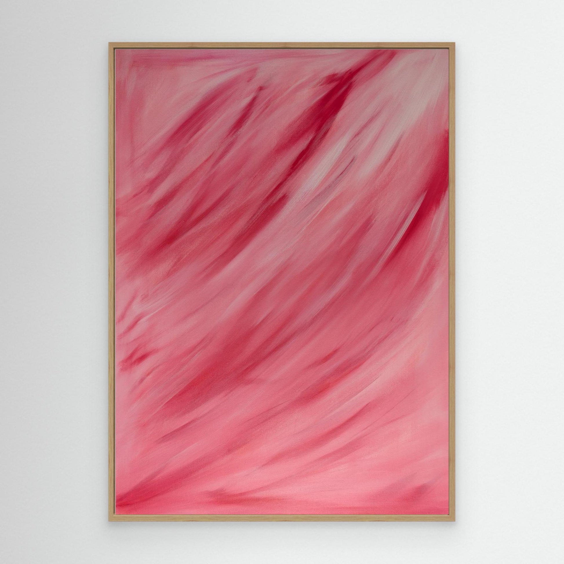 Pink #8 | Abstract Canvas Print