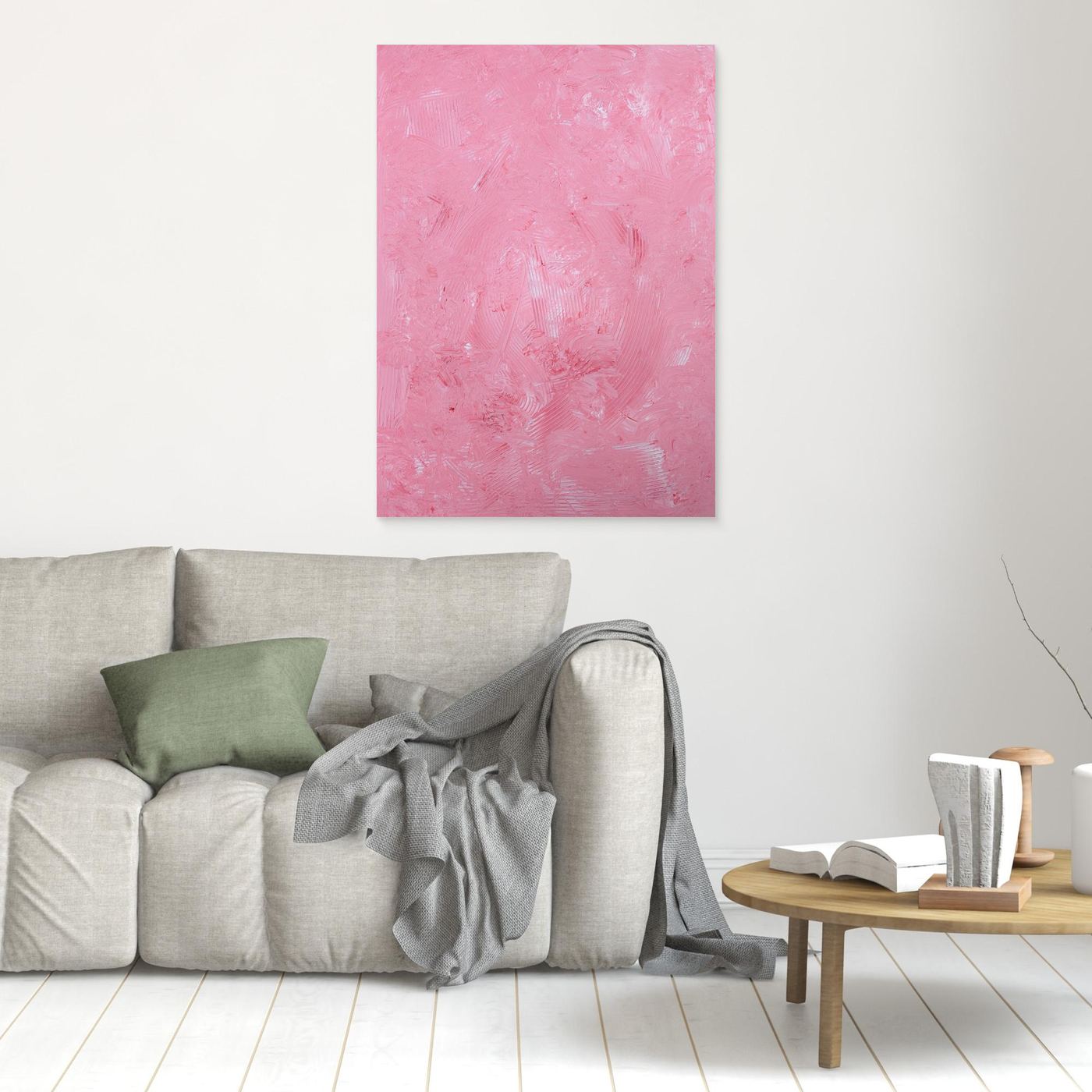Roze Haze - Canvas Print