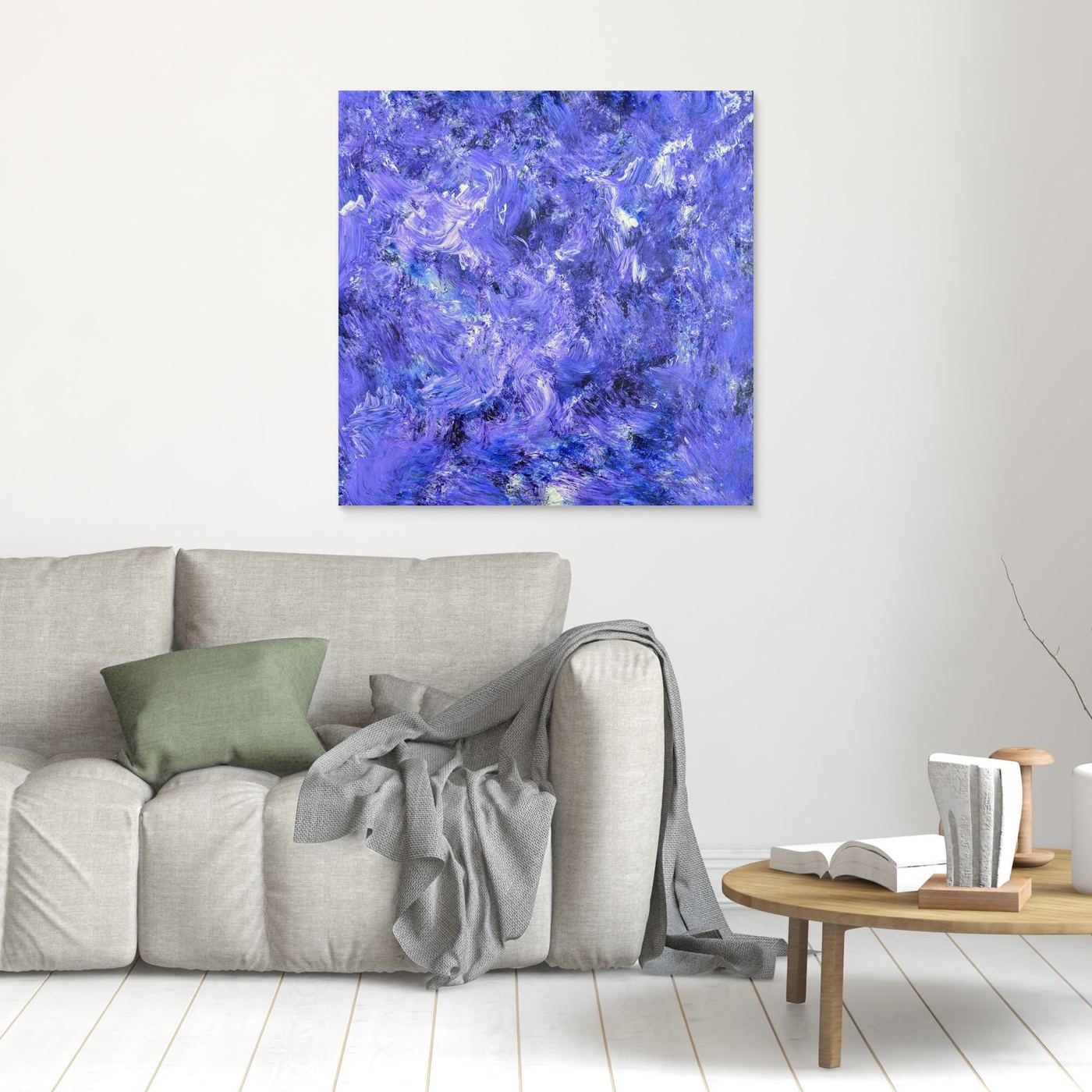 Violet Storm - Canvas Print