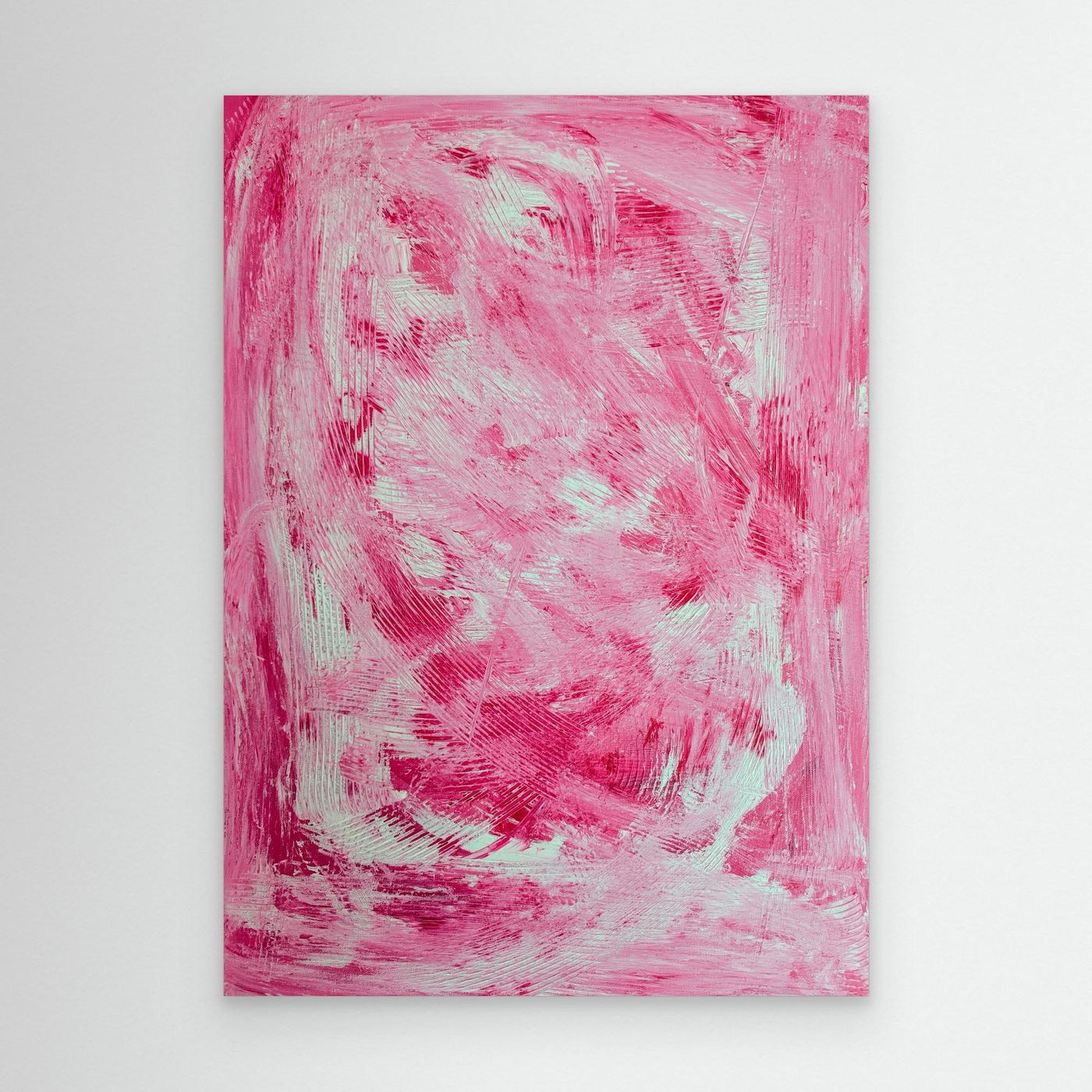 Crimson Bloom - Canvas Print