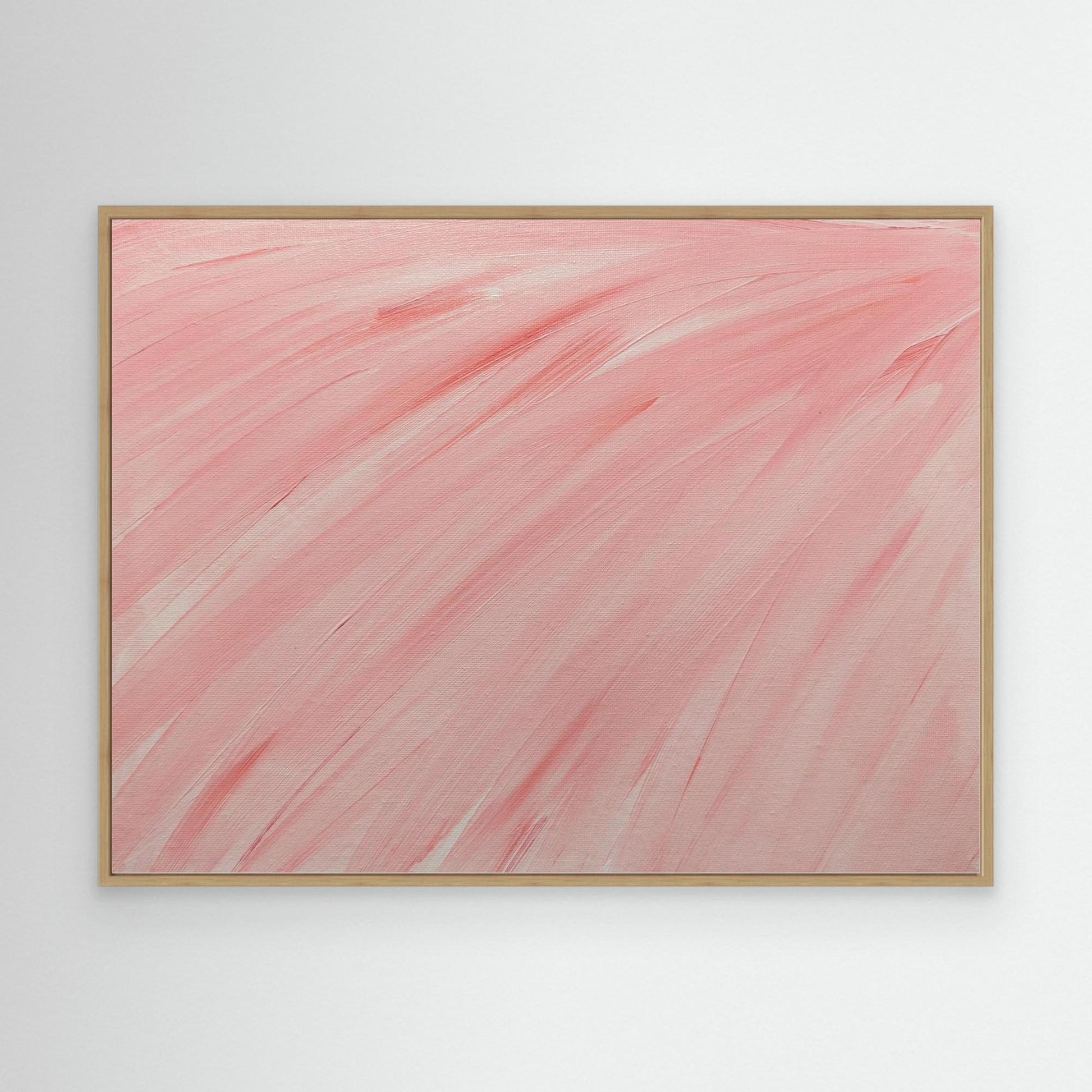 Pink #6 | Abstract Canvas Print