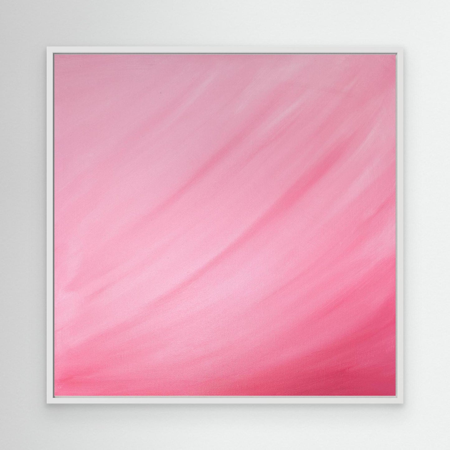 Pink #1 - Abstract Canvas Print