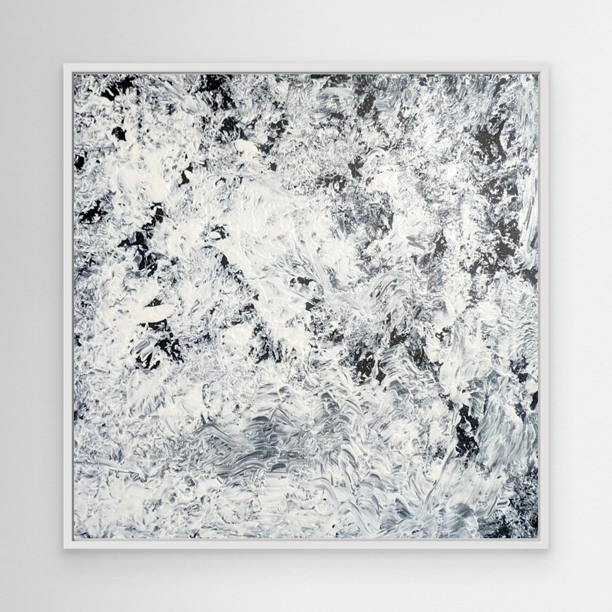 White Noise 2 | Abstract Canvas Print