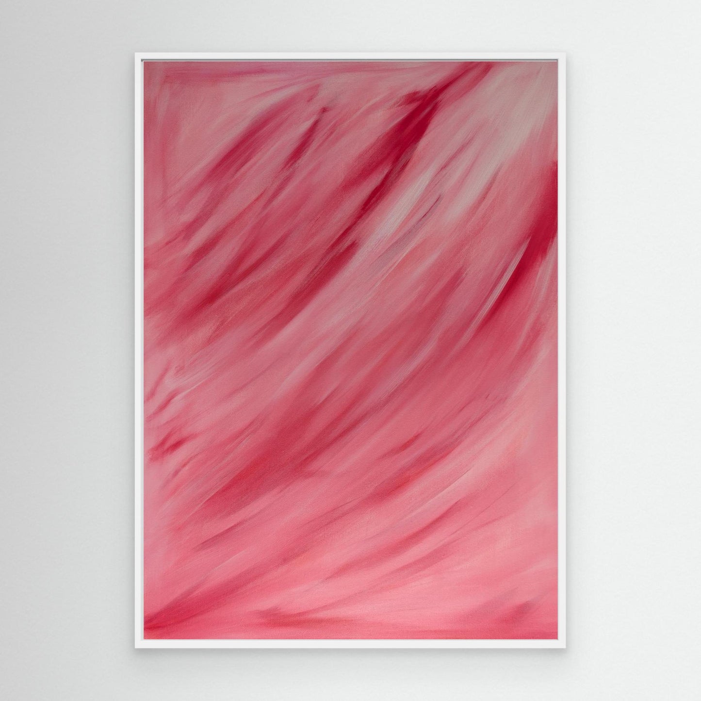 Pink #8 | Abstract Canvas Print