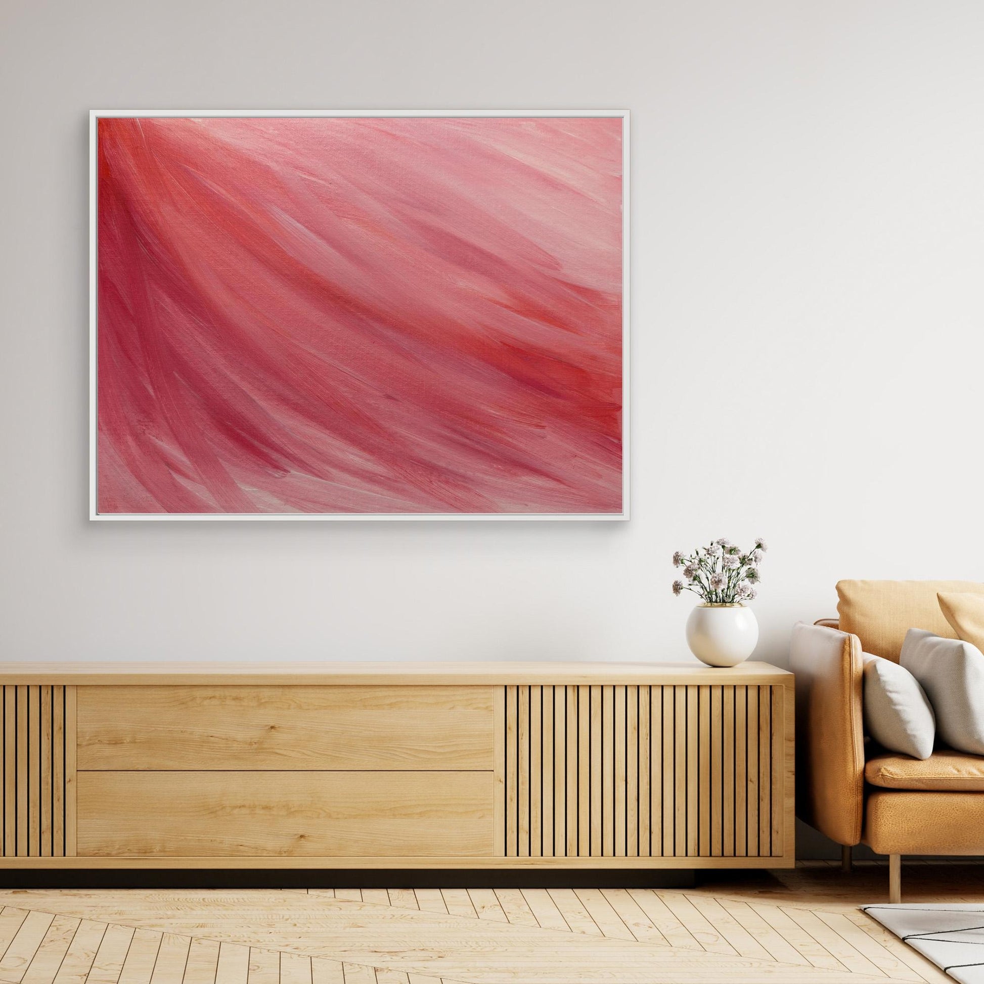 Pink #2 | Abstract Canvas Print