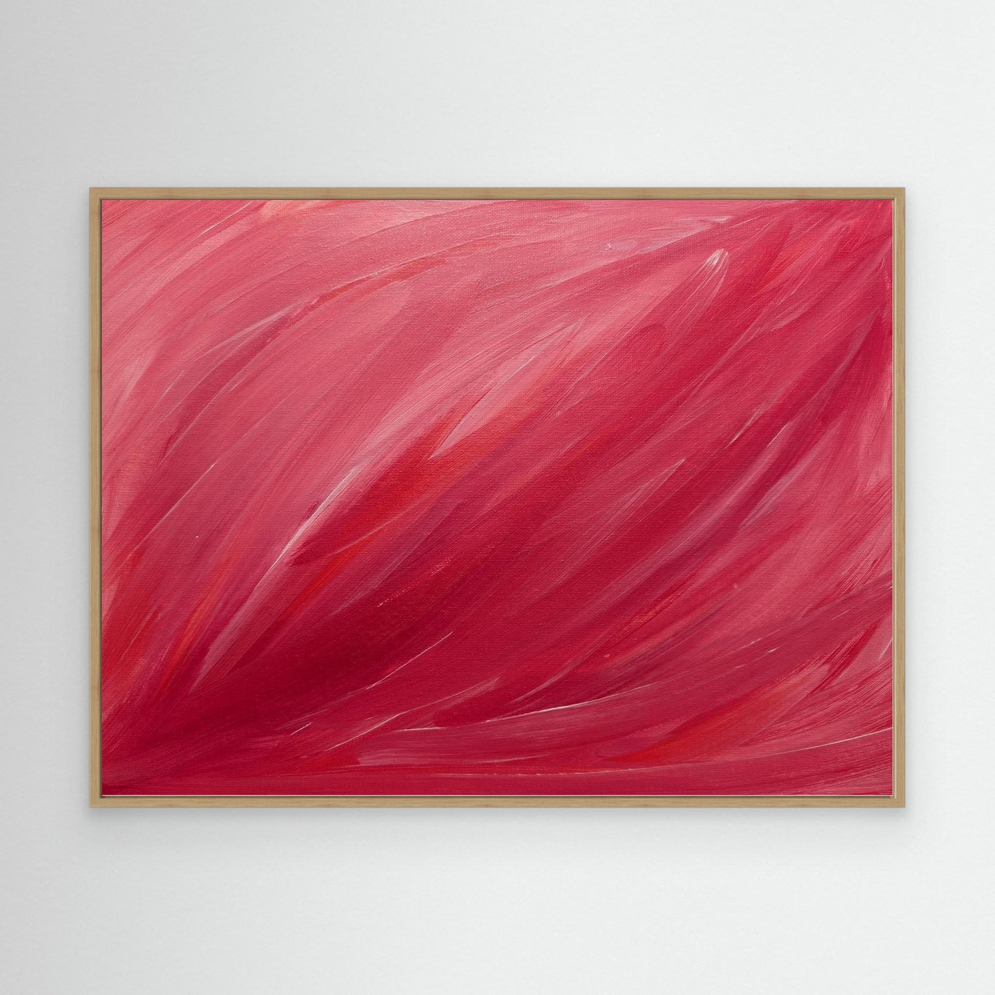 Pink #4 | Abstract Canvas Print