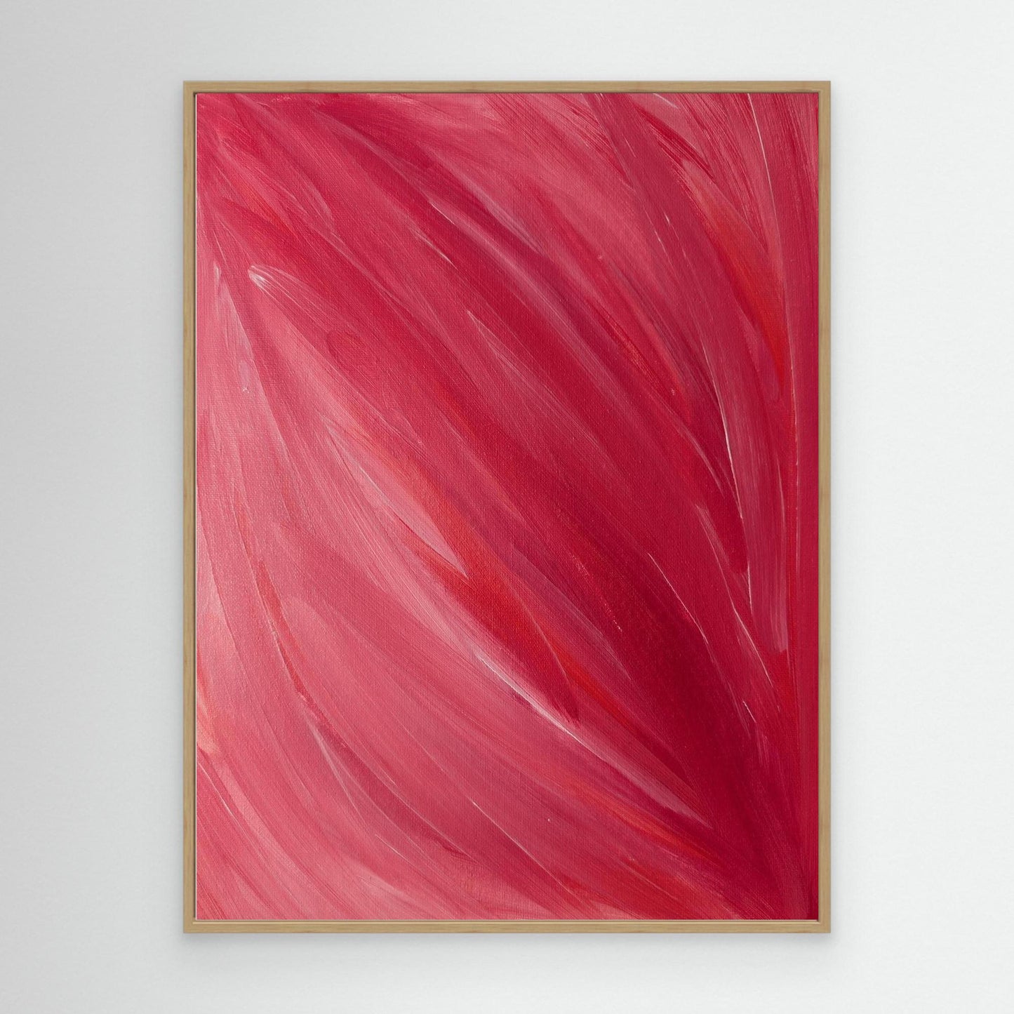 Pink #5 | Abstract Canvas Print
