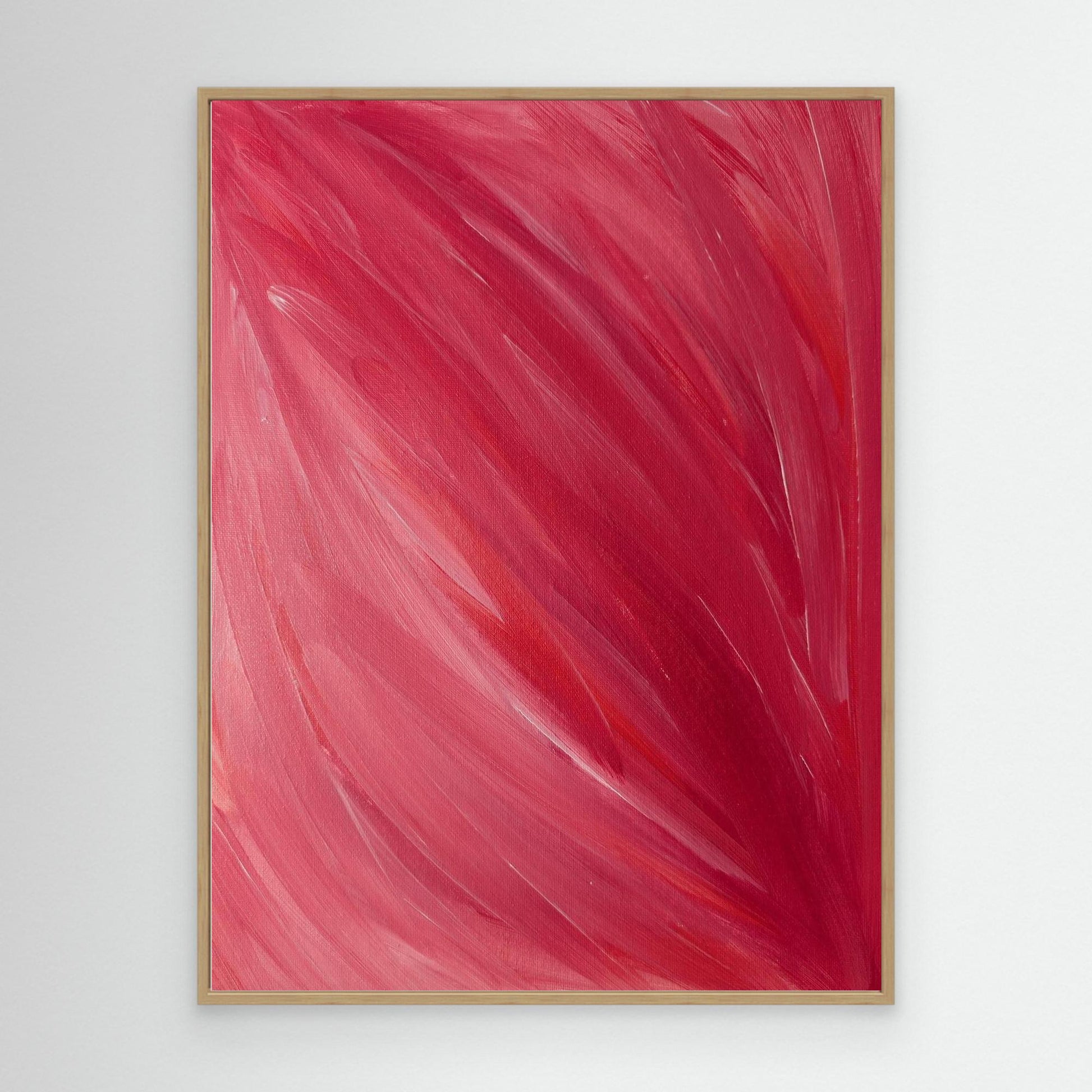 Pink #5 | Abstract Canvas Print