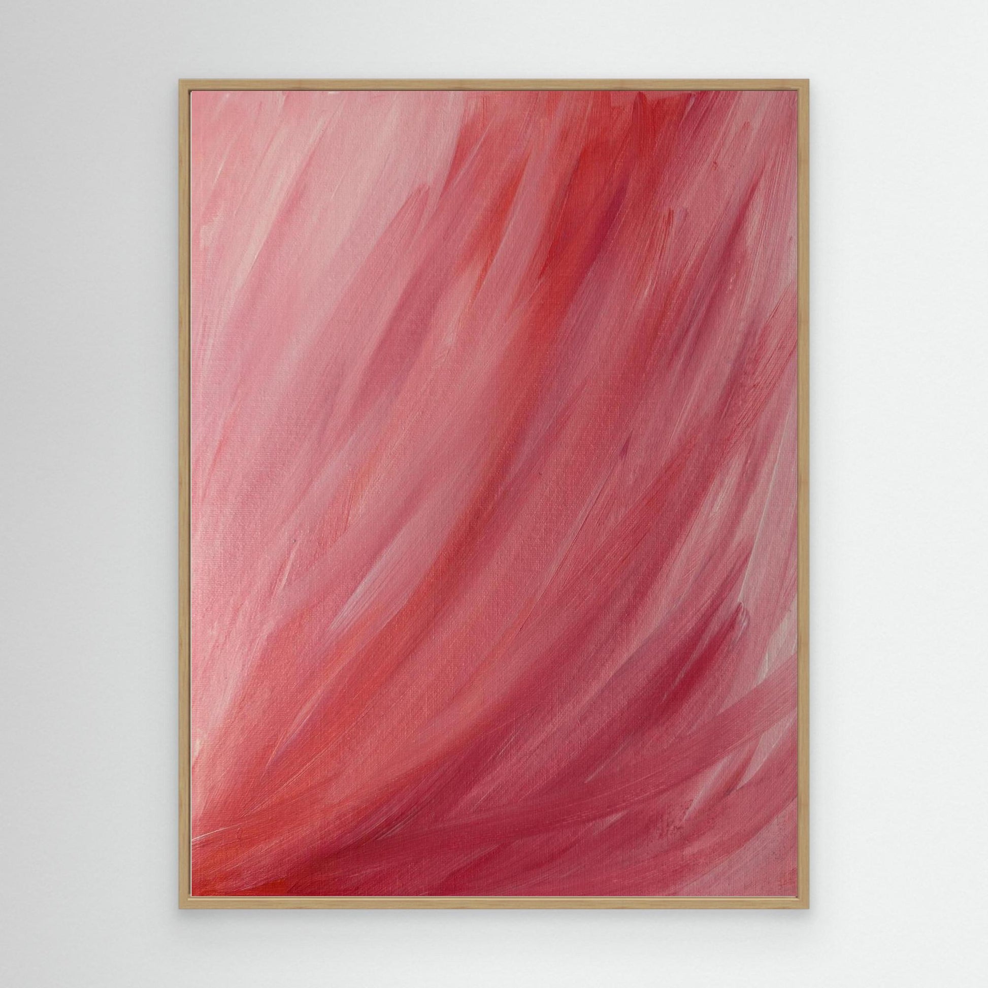Pink #3 | Abstract Canvas Print